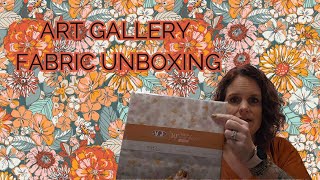 Art Gallery fabric unboxing [upl. by Acinorav]