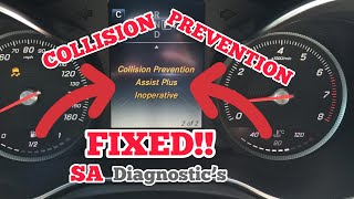 Mercedes Collision Prevention Assist Plus FIXED [upl. by Hawk]