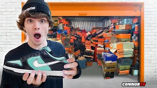 I Bought a 10000 ABANDONED STORAGE UNIT full of SNEAKERS Part 1 [upl. by Om]