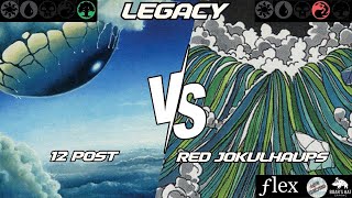 12 Post VS Red Jokulhaups MTG Legacy [upl. by Lomasi8]