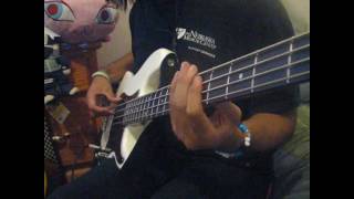 Maximum The Hormone  Black Yen Power GMan Spy bass cover [upl. by Atiniuq]