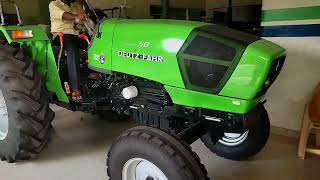 DEUTZFAHR Agrolux 50 trcktor 50hp 4wd deutz fahr agrolux 50 turbo pro [upl. by Mchail483]