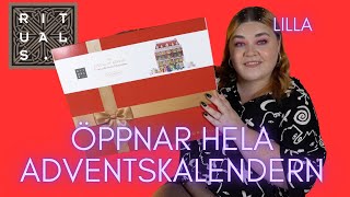 ÖPPNAR RITUALS LILLA ADVENTSKALENDER 2023 [upl. by Kcired]