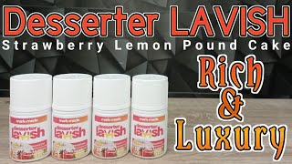 Desserter LAVISH  Strawberry Lemon Poundcake by Mark Made [upl. by Eicnahc]