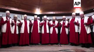 Sufi dervishes perform rituals to mark spring festival or Newroz [upl. by Black]