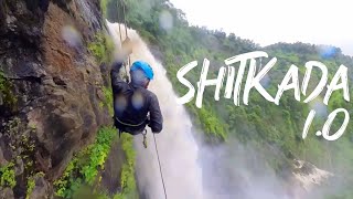 Shitkada Waterfall  Most Thrilling Waterfall  Rappelling  Near Harihar Fort Nashik  2024 [upl. by Averell]