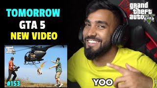 TOMORROW GTA 5 NEW VIDEO  TECHNO GAMERZ GTA 5 NEW VIDEO 153  TECHNO GAMERZ  UJJWAL CHAURASIA [upl. by Ivgnout384]