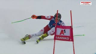 AUDI FIS Ski World Cup  Mens giant slalom  Bansko BUL Feb 10 2024 2nd run [upl. by Cerell]