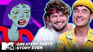 A Fandemonium Story w Kian amp JC 🚌 MTVs Greatest Party Story Ever [upl. by Sikko274]