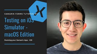 Testing your Xamarin Forms app  iOS Simulator [upl. by Mari]