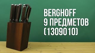 Распаковка BergHOFF из 9 предметов 1309010 [upl. by Aicxela]