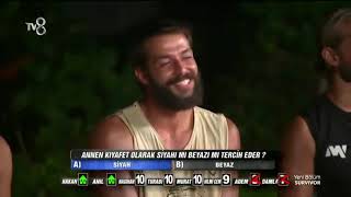 Hilmicemin Annesinin Üzerindeki Cevabı Bilemedi Elendi  106 Bölüm Survivor 2018 [upl. by Linet]