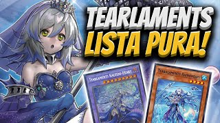 PURE TEARLAMENTS un deck INCREDIBILE YuGiOh DECKLIST META ITA [upl. by Winni]