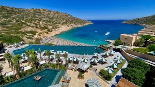 Daios Cove Luxury Resort amp Villas SPECTACULAR hotel Crete Greece [upl. by Niliak]