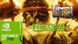 Ultra Street Fighter IV │GeForce GT 730msi 2GB │4GB RAM Intel G860 [upl. by Nahtanod336]