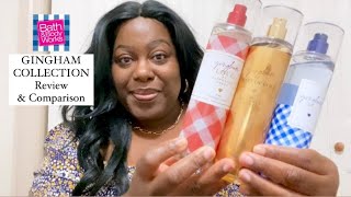 GINGHAM COLLECTION REVIEW amp COMPARISON  All 3 Collections  Bath amp Body Works [upl. by Assenyl]