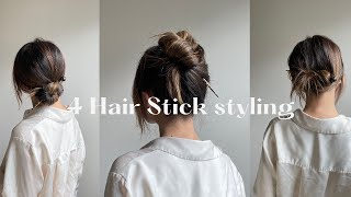 Easy French Pin Tutorial  UShaped Hair Pin Hairstyles [upl. by Luce]