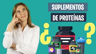 CÓMO y CUANDO tomar SUPLEMENTOS de PROTEÍNAS  Suplementación con proteínas  Nutrición deportiva [upl. by Ahsinrad]