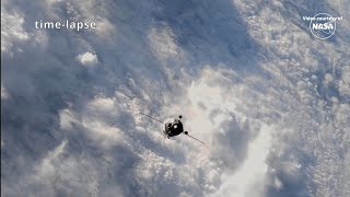 Soyuz MS26 docking [upl. by Henrieta]