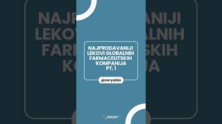 💊 NAJPRODAVANIJI LEKOVI GLOBALNIH FARMACEUTSKIH KOMPANIJA pt 1 [upl. by Lusty729]