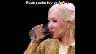 Rosé spoke too early 😂❤️ blackpink rosé brunomarsROSÉBRUNOAPT apt hotones [upl. by Ulland983]