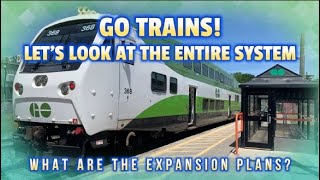 The Entire GO Train Transit Network  What are the Current Expansion Plans for Toronto amp Ontario [upl. by Nreval844]