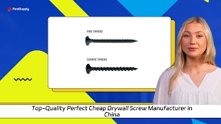 TopQuality Perfect Cheap Drywall Screw Manufacturer in China [upl. by Noizneb]