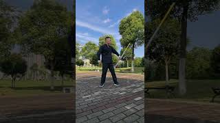 Ruyi Jingu Bang routine coherent teaching have you learned it Chinese martial arts are extensi [upl. by Bram]