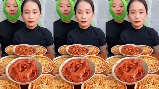 ASMR MUKBANG EATING SHOW  Eat normally without wasting food EP063 [upl. by Lobel118]