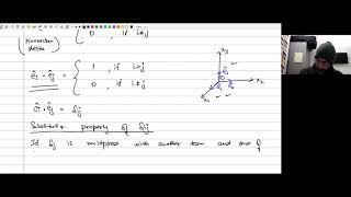 IC242  Continuum Mechanics  Lecture 3  Kronecker delta [upl. by Ginelle]