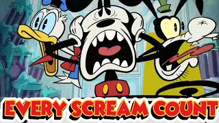 Every scream count from Mickey Mouse Shorts [upl. by Komara]