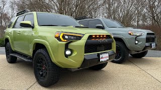 Morimoto XB Headlights on my LIME RUSH Toyota 4Runner TRD Pro [upl. by Mylander721]