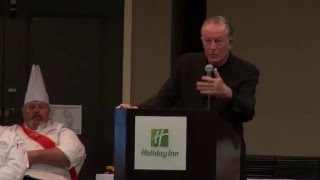 Austin Campus Graduation March 2016 Chef Jeremiah Tower Speech [upl. by Ahsertal]