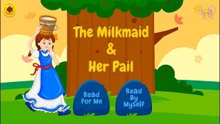 The Milkmaid amp Her Pail  Best Short Stories for Kids in English [upl. by Talley]