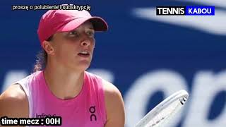 Świątek vs Samsonova Highlights iga świątek na żywo dzisiaj US Open 2024 Round 4 [upl. by Uhn929]