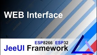 ESP8266 ESP32 Web Interface and configuration file [upl. by Dolf]