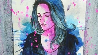 Halsey  Colours Animation [upl. by Sateia835]