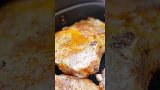 Air Fryer Pork Chops Simple Recipe  Shorts [upl. by Araiek]