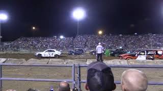 Rockingham County Fair Stock 4 Cylinder Heat 2 Demo Derby 2024 [upl. by Tallbot]