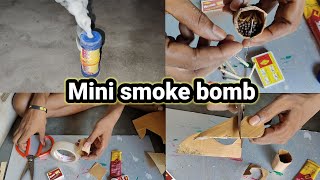 Mini smoke bomb 💣💣viralvideo trending experiment subscribe [upl. by Atnim]