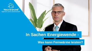 In Sachen Energiewende  Was kann Fernwärme leisten [upl. by Ahsirt]