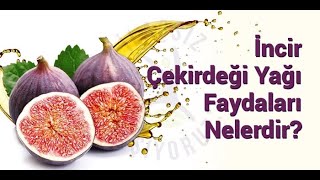 İNCİR ÇEKİRDEĞİ YAĞININ FAYDALARI ve KULLANIMI [upl. by Nida]