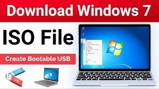 How to Download Windows 7 ISO File  Windows 7 ISO Disk Image all Edition ⚡Create Win 7 Bootable USB [upl. by Burg488]