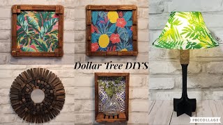 DOLLAR TREE DIY CRAFTS  TOWER BLOCKS  WOOD CRAFTS 2021 [upl. by Idnahr]