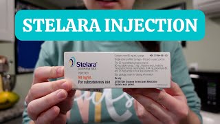 Giving myself my Stelara Injection [upl. by Aoniak]