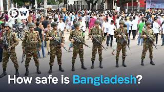 Is Bangladeshs interim government up for the task  DW News [upl. by Winola64]