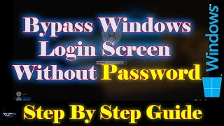 Reset Windows 10 Password without Software  Bypass windows login screen [upl. by Acnaib395]