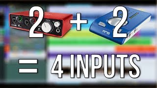 How to Use Multiple Audio Interfaces Simultaneously [upl. by Lirpa826]