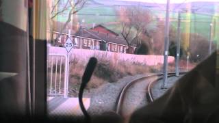 Manchester Metrolink Rochdale Line Cab Ride Part 1 111213 [upl. by Kcirredal]