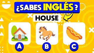 Trivia Palabras en INGLÉS 🤔🧠🧐  ¿Cuántas Palabras sabes en Ingles  Trivia Idiomas  DiverTrivia ✅ [upl. by Atel223]